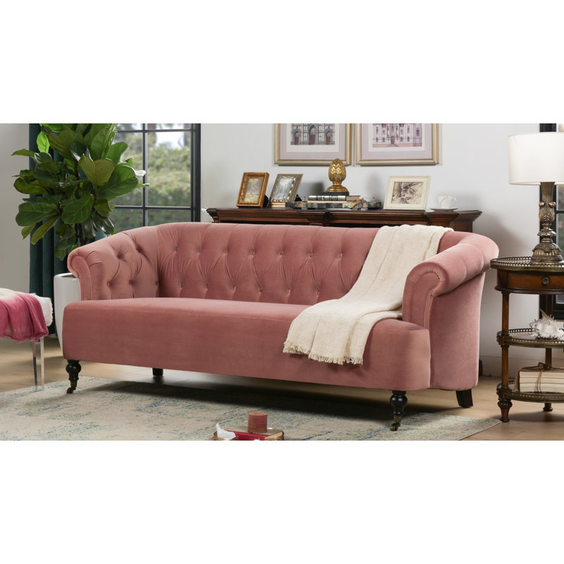 Kelly Clarkson Home Velvet 81" Rolled Arm Sofa & Reviews Wayfair